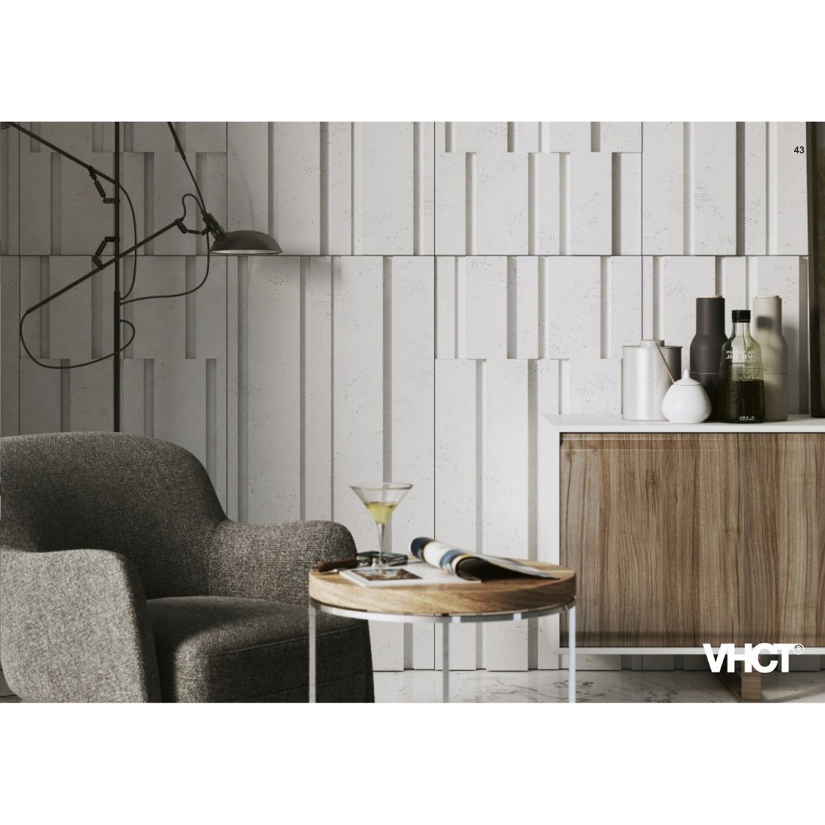 PB 13 Kod VHCT - Betonowy panel dekoracyjny 3D VHCT PB 13 Kod VHCT - Betonowy panel dekoracyjny 3D VHCT
