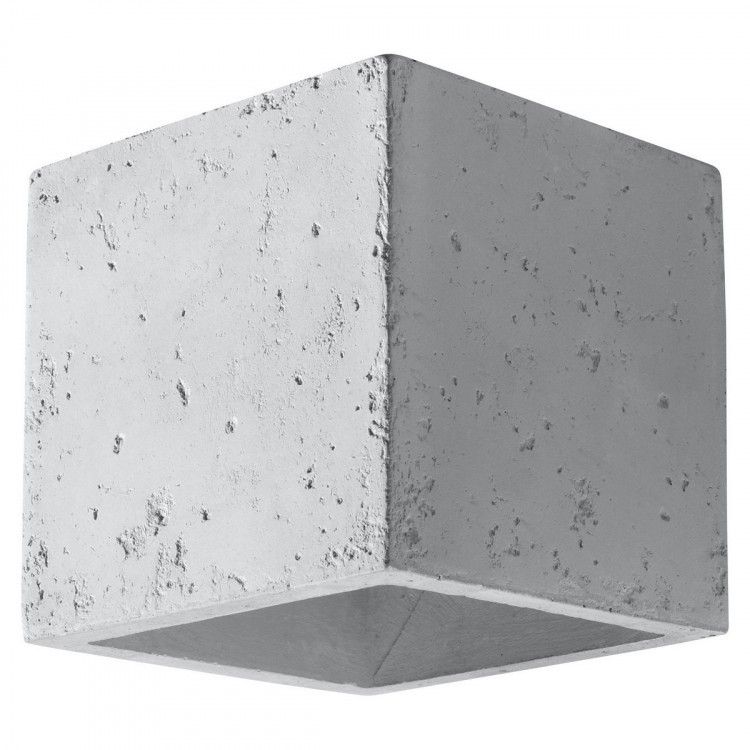 Quad Sollux Lighting kinkiet betonowy