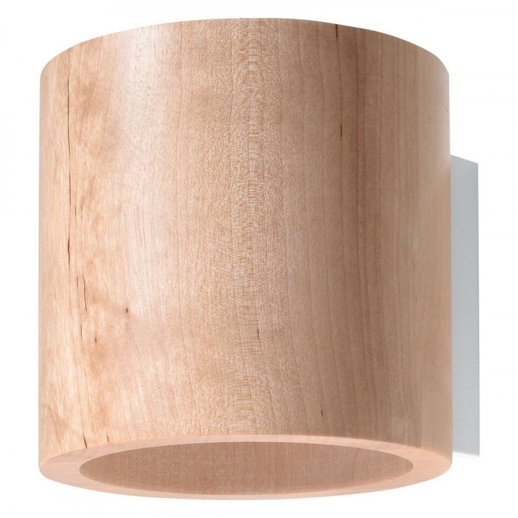 Orbis Sollux Lighting kinkiet drewniany