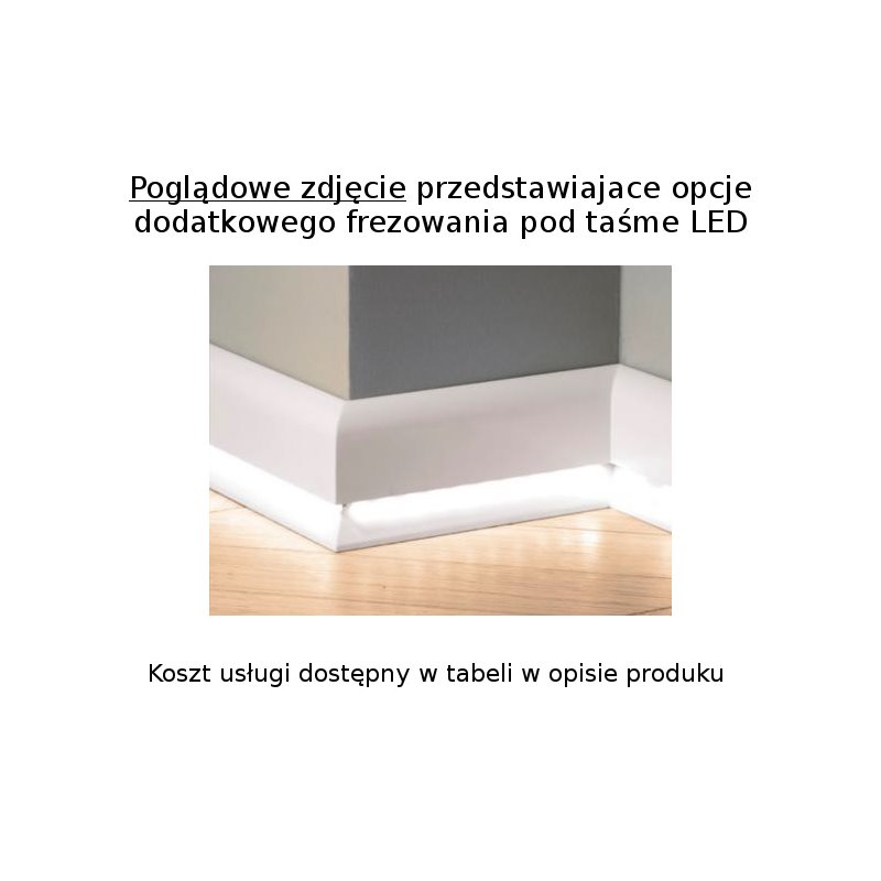 Lagrus NOVA - listwa przypodłogowa MDF wilgocioodporny Lagrus NOVA - listwa przypodłogowa MDF wilgocioodporny