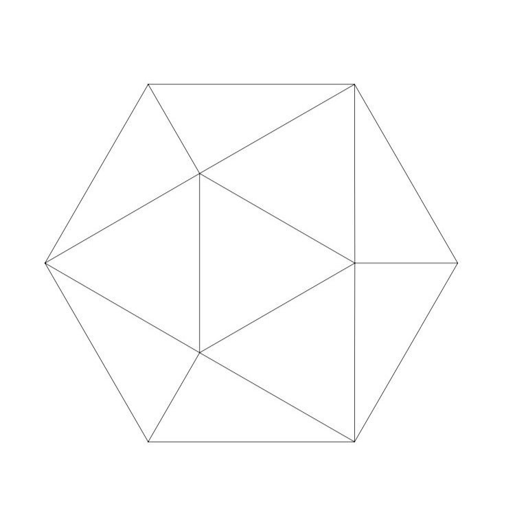 DIAMOND Panel ścienny Hexagonalny 3D DUNES