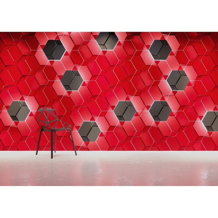 LOUPE Panel ścienny Hexagonalny 3D DUNES