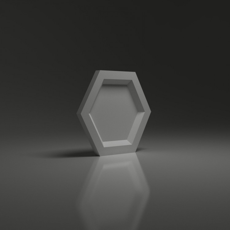Slice Hexagon DUNES panel ścienny 3D