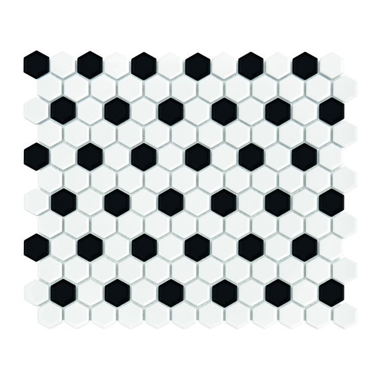 Mini Hexagon Mix DUNIN mozaika gresowa