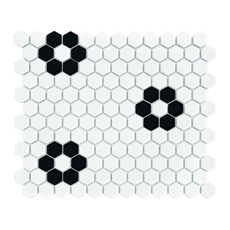 Mini Hexagon Flower DUNIN mozaika gresowa