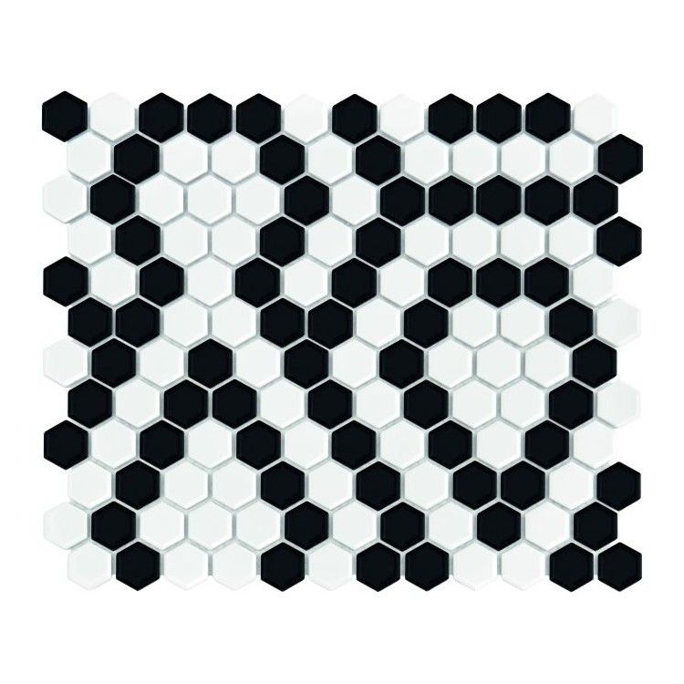 Mini Hexagon Lace DUNIN mozaika gresowa
