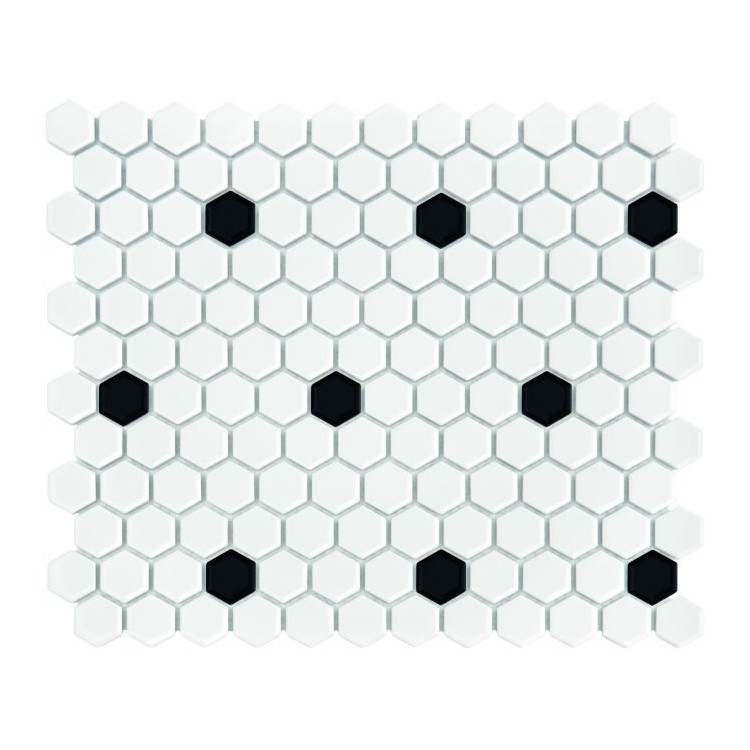 Mini Hexagon Spot DUNIN mozaika gresowa