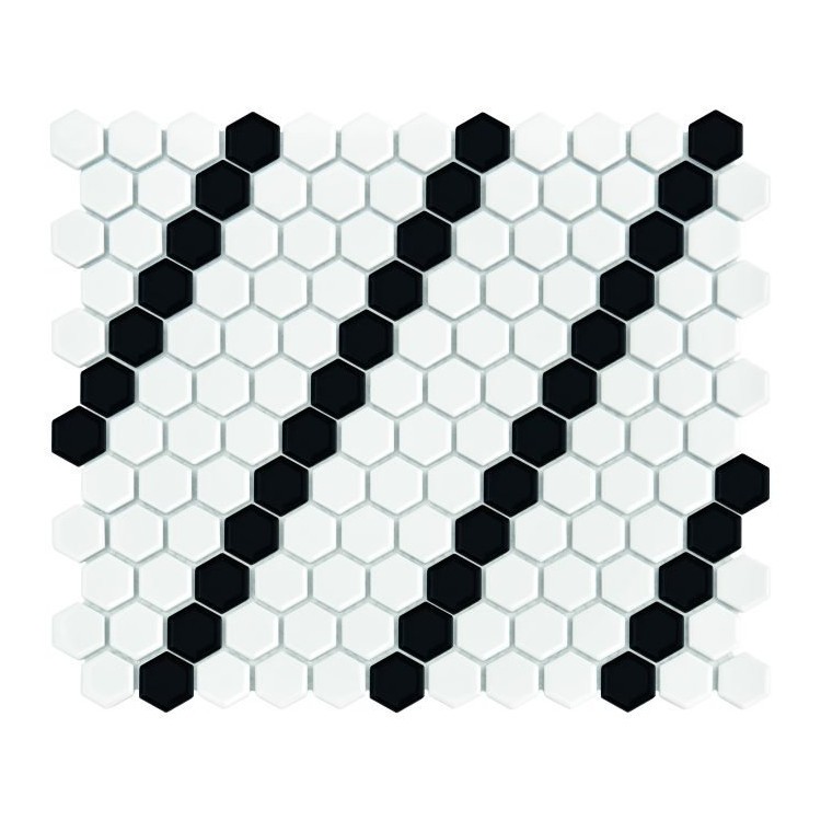 Mini Hexagon Lean DUNIN mozaika gresowa