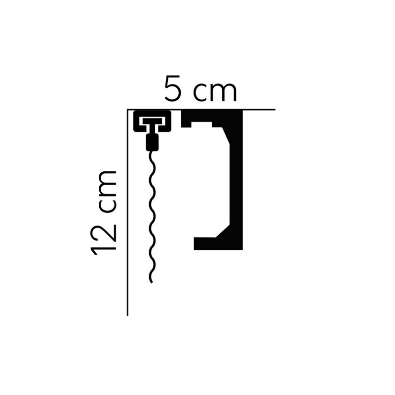 Mardom Decor QL046 Listwa Sufitowa karniszowa Mardom Decor QL046 Listwa Sufitowa karniszowa