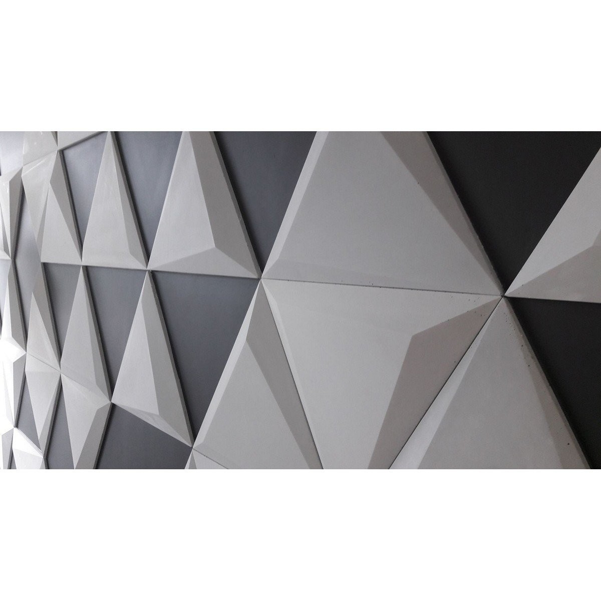 PB 36 TRIANGLE 60x60x3cm - Betonowy panel dekoracyjny 3D VHCT PB 36 TRIANGLE 60x60x3cm - Betonowy panel dekoracyjny 3D VHCT