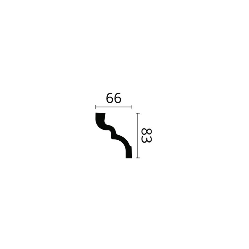 NOMASTYL C NMC Listwa sufitowa NOMASTYL C NMC Listwa sufitowa