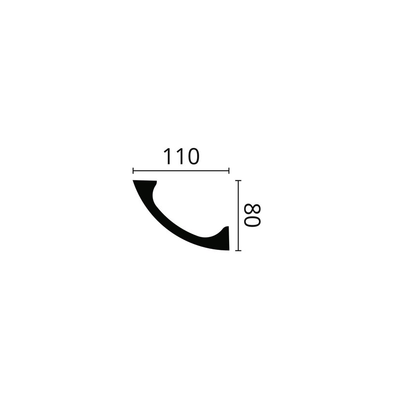 WALLSTYL WT3 NMC Listwa sufitowa WALLSTYL WT3 NMC Listwa sufitowa