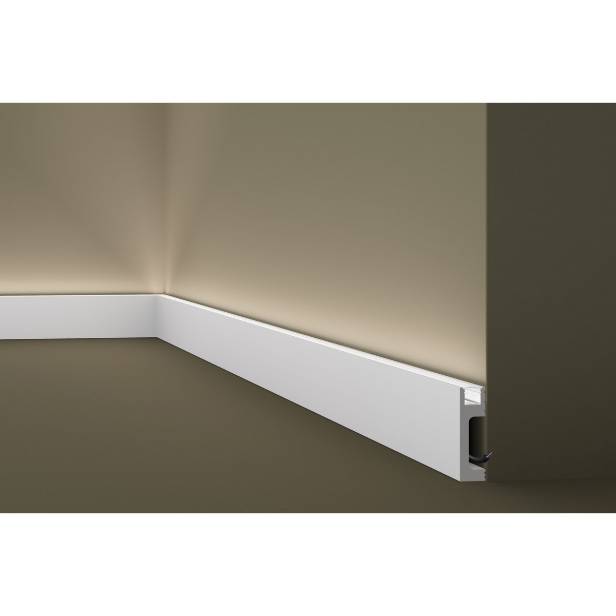 FLOORSTYL IL10 NMC Listwa przypodłogowa LED oświetleniowa Noel Marquet 8 cm FLOORSTYL IL10 NMC Listwa przypodłogowa LED oświetleniowa Noel Marquet 8 cm