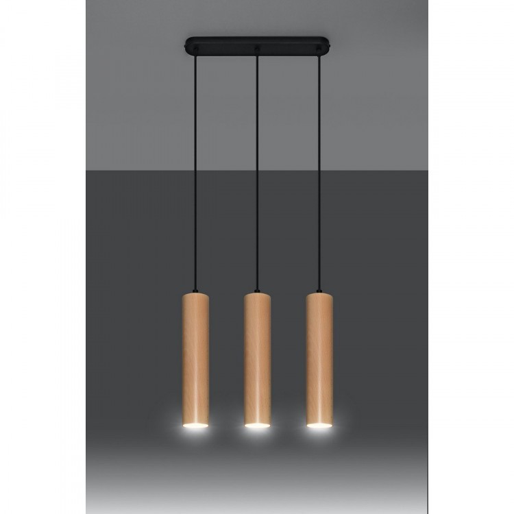 Lino 3 Sollux Lighting Lampa wisząca