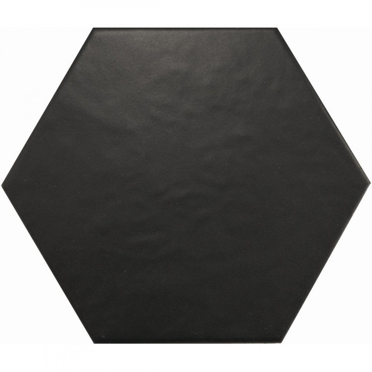 HEXATILE Negro Mate 17,5x20 cm EQUIPE płytka gresowa