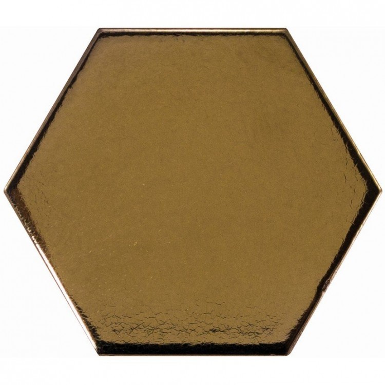 SCALE Hexagon Metallic 12,4x10,7 cm EQUIPE płytka ceramiczna