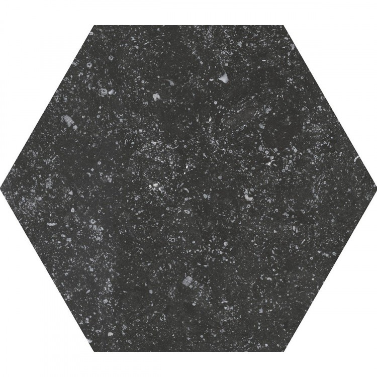 CORALSTONE Hexagon Black 29,2x25,4 cm Płytka gresowa EQUIPE