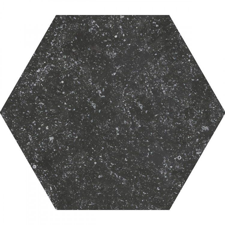 CORALSTONE Hexagon Black 29,2x25,4 cm Płytka gresowa EQUIPE