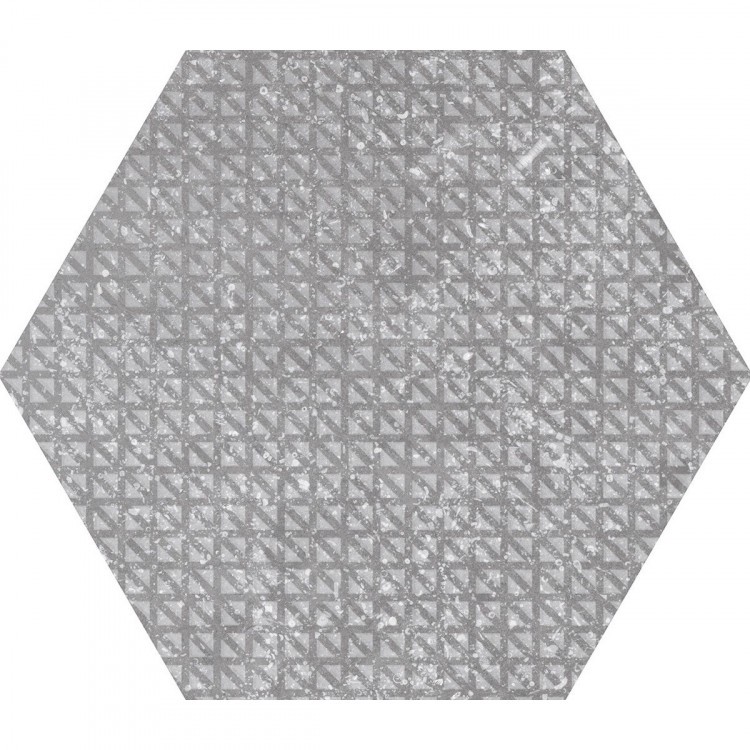 CORALSTONE Hexagon Melange Grey 29,2x25,4 cm Płytka gresowa EQUIPE