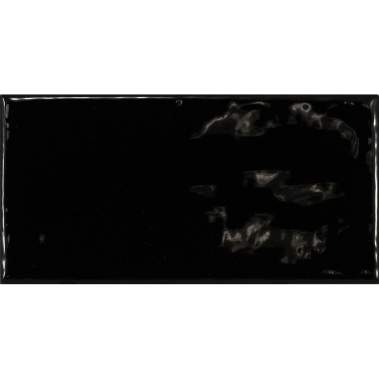 COTTAGE Black 7,5x15 cm EQUIPE płytka ceramiczna