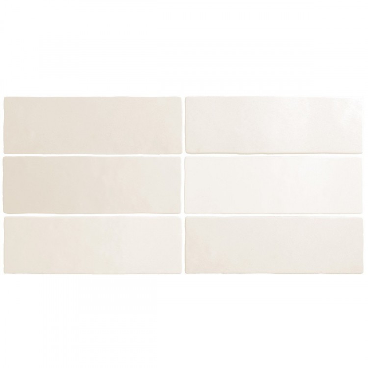 MAGMA White 6,5x20 cm EQUIPE płytka ceramiczna