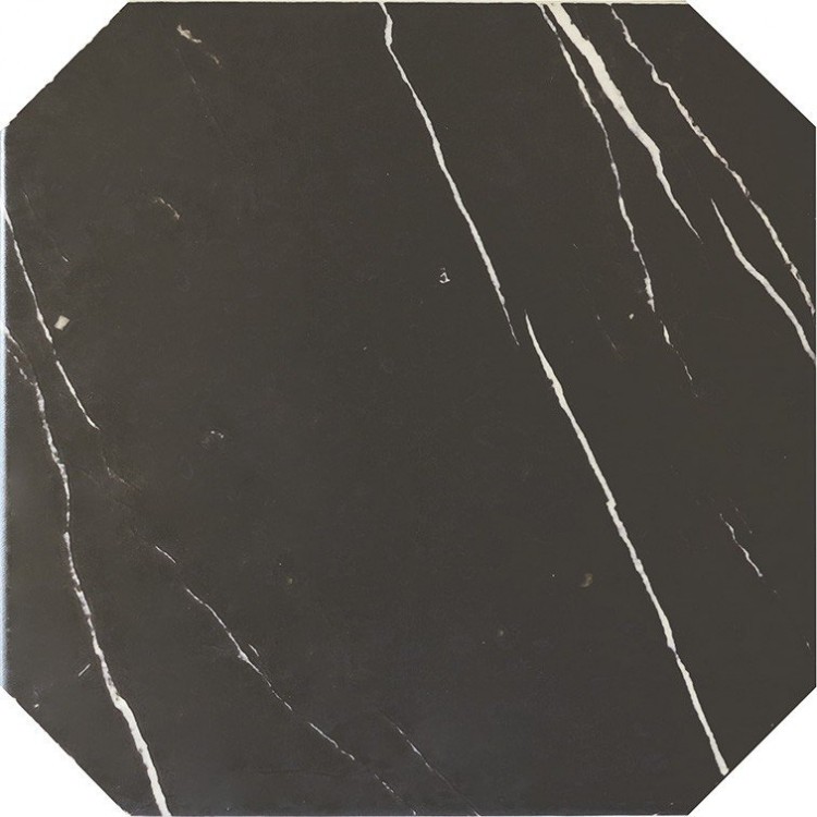 OCTAGON Marmol Negro 20x20 cm EQUIPE płytka gresowa