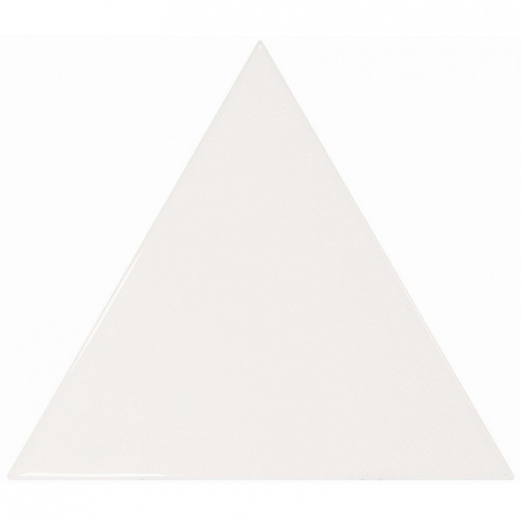 SCALE Triangolo White 10,8x12,4 cm EQUIPE płytka ceramiczna