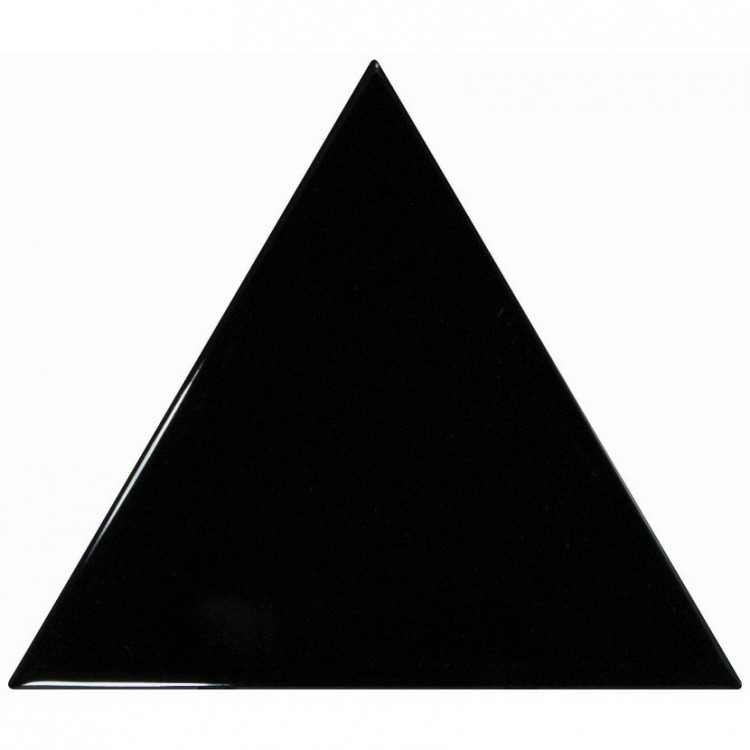 SCALE Triangolo Black 10,8x12,4 cm EQUIPE płytka ceramiczna