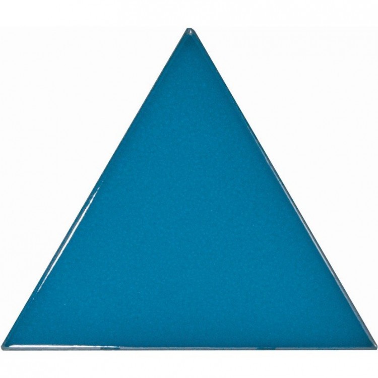 SCALE Triangolo Electric Blue 10,8x12,4 cm EQUIPE płytka ceramiczna