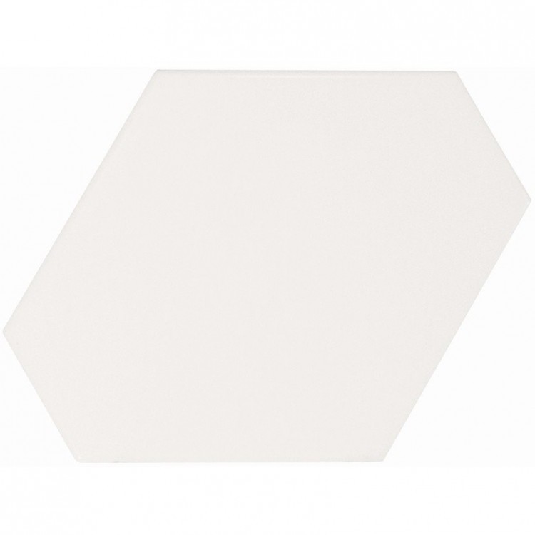 SCALE Benzene White Matt 10,8x12,4 cm EQUIPE płytka ceramiczna