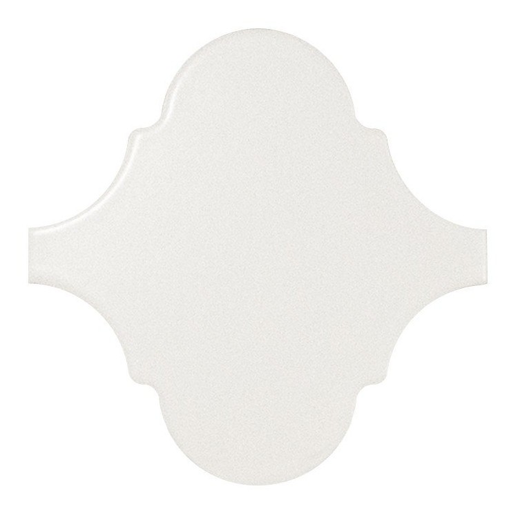 SCALE Alhambra White Matt 12x12 cm EQUIPE płytka ceramiczna