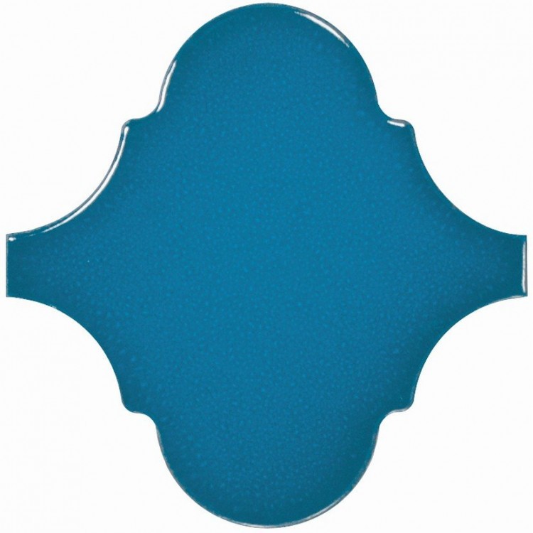 SCALE Alhambra Electric Blue 12x12 cm EQUIPE płytka ceramiczna