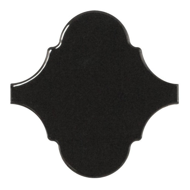 SCALE Alhambra Black 12x12 cm EQUIPE płytka ceramiczna