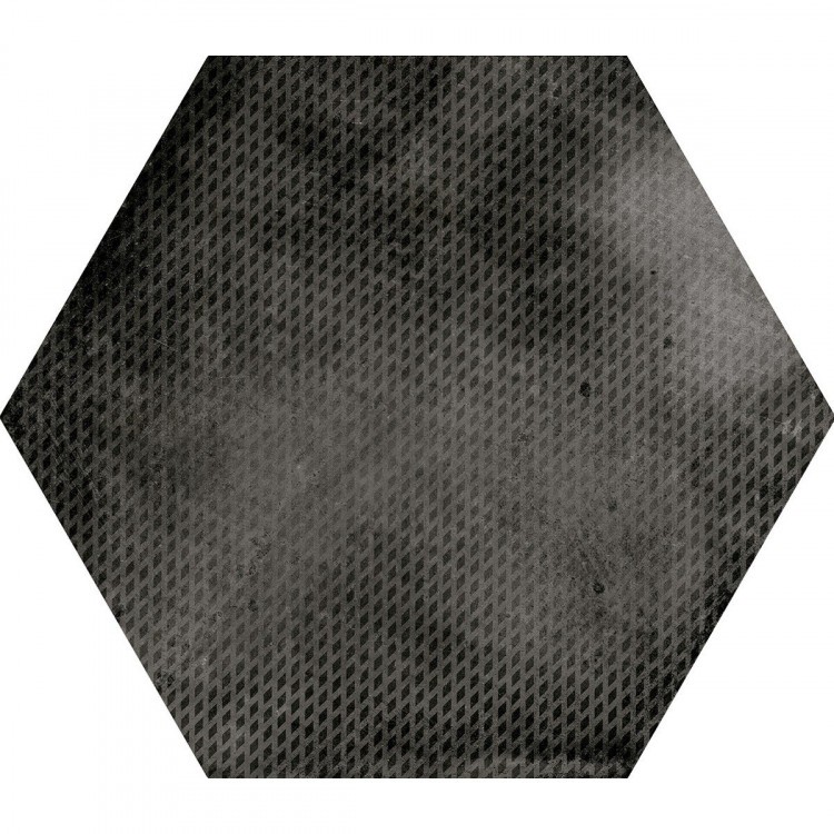 URBAN Hexagon melange dark 29,2x25,4 cm Płytka gresowa EQUIPE
