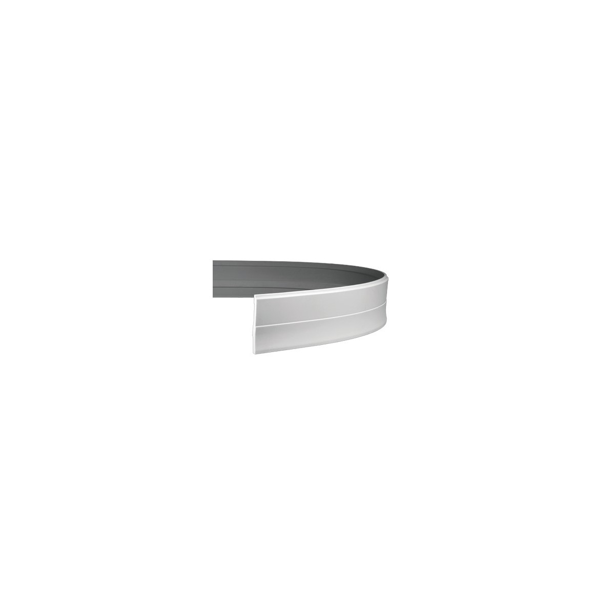 1.53.105F Listwa przypodłogowa 16cm Europlast Giętka 1.53.105F Listwa przypodłogowa 16cm Europlast Giętka
