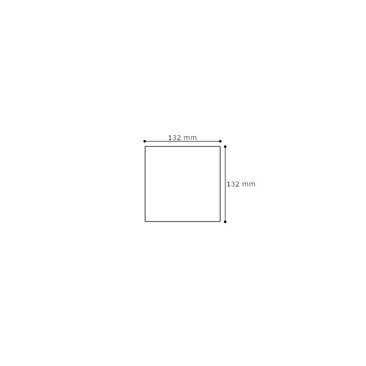 VILLAGE Teal 13,2x13,2 cm Płytka glazurowa EQUIPE