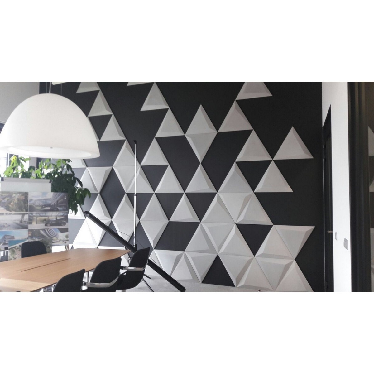 PB 36 TRIANGLE 60x60x3cm - Betonowy panel dekoracyjny 3D VHCT PB 36 TRIANGLE 60x60x3cm - Betonowy panel dekoracyjny 3D VHCT
