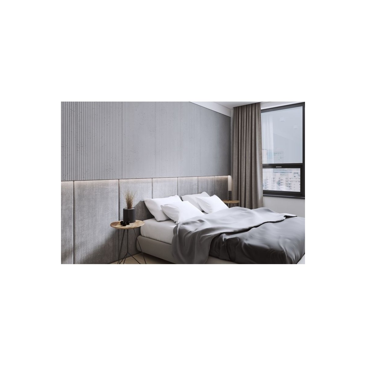 PB 37 RYFEL 135x60x1cm - Betonowy panel dekoracyjny 3D VHCT PB 37 RYFEL 135x60x1cm - Betonowy panel dekoracyjny 3D VHCT