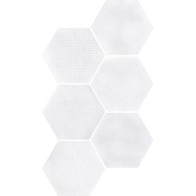 URBAN Hexagon Melange Light 29,2x25,4 cm EQUIPE płytka gresowa