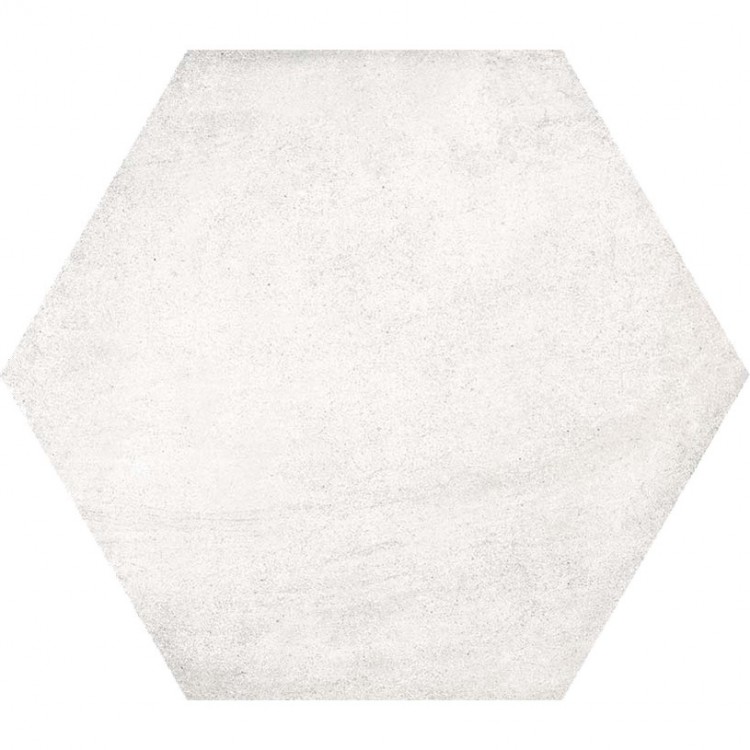 Laverton Hexagono Bampton Nieve 23,3x26,8 cm VIVES płytka gresowa