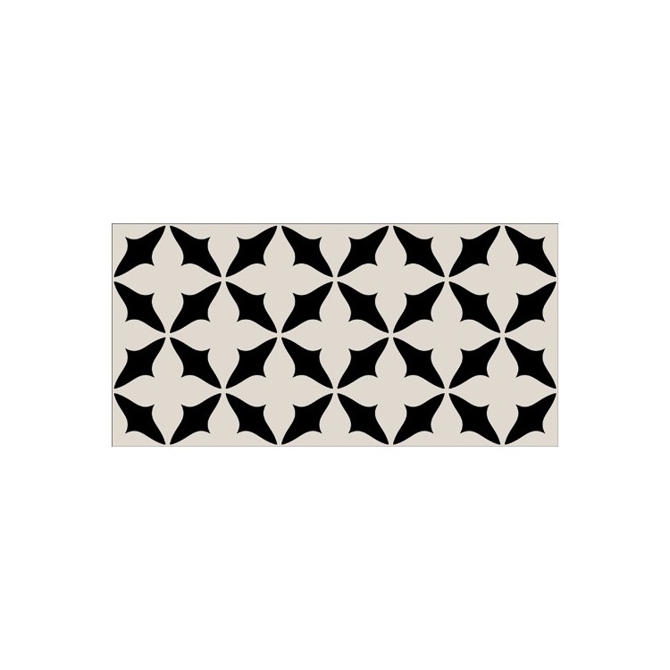 Mugat-Rivoli Caumartin Negro 10x20 cm VIVES płytka ceramiczna