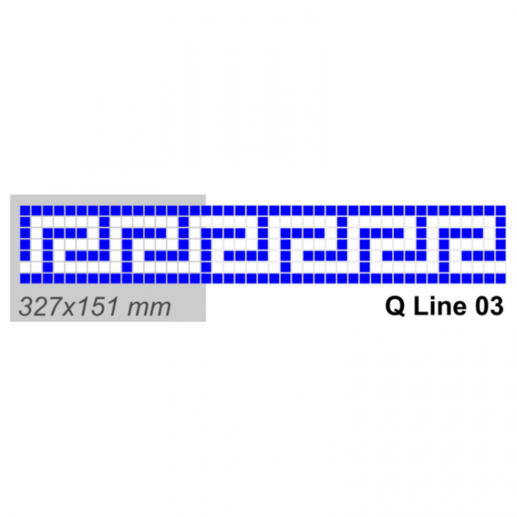 Q Line 03 DUNIN mozaika szklana