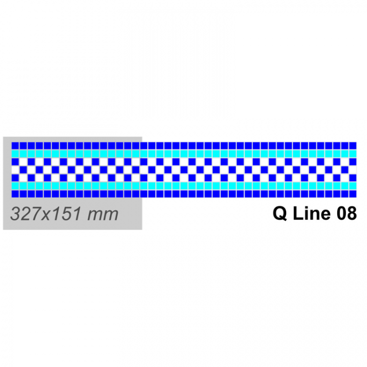 Q Line 08 DUNIN mozaika szklana