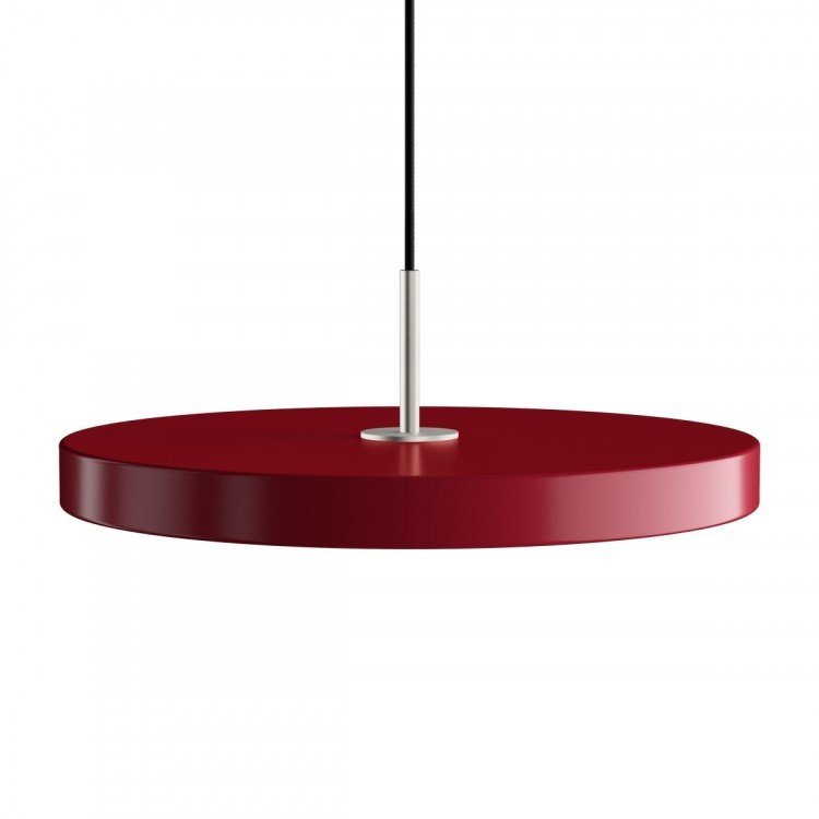 Asteria with steel top ruby red Umage lampa wisząca