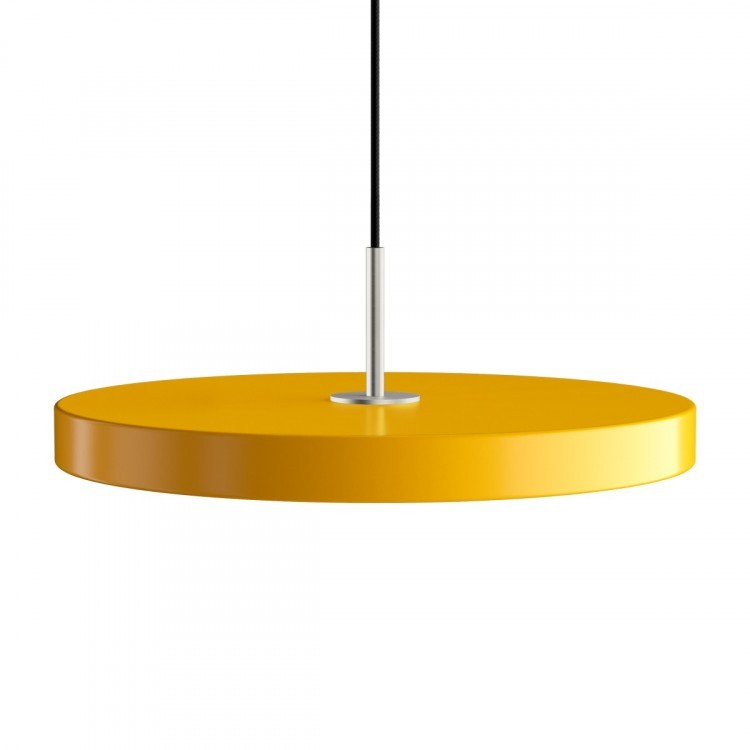 Asteria with steel top saffron yellow Umage lampa wisząca