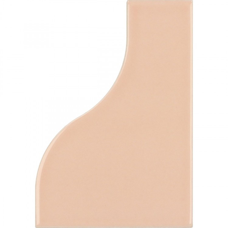 CURVE Pink brillo 8,3x12 cm EQUIPE płytka ceramiczna