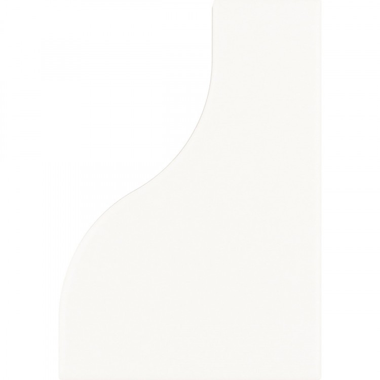 CURVE White matt 8,3x12 cm EQUIPE płytka ceramiczna