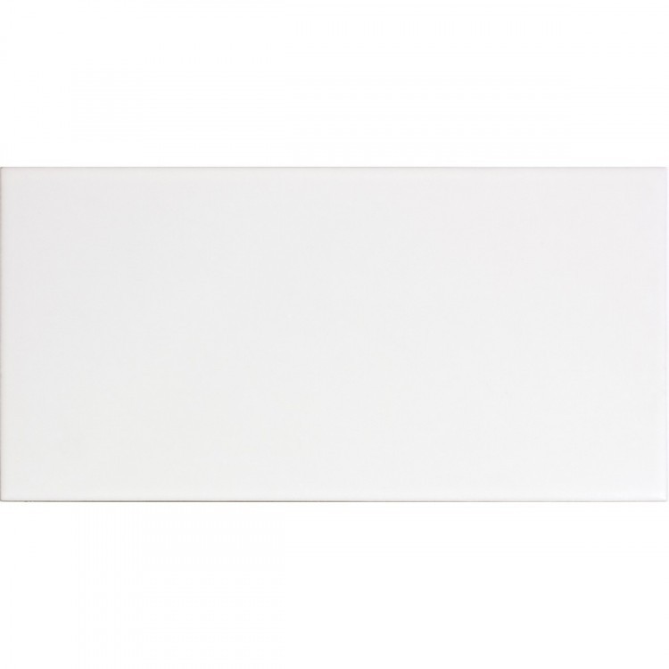 Unicolor Plaqueta Blanco Mate 10x20cm FABRESA płytka ceramiczna