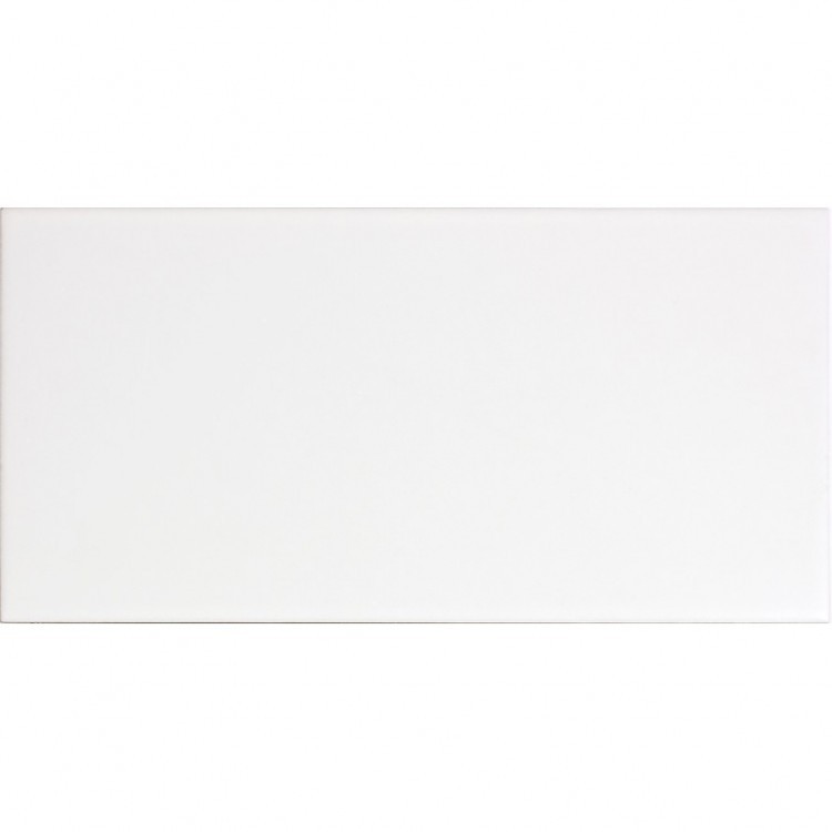 Unicolor Plaqueta Blanco Mate 7,5x15cm FABRESA płytka ceramiczna
