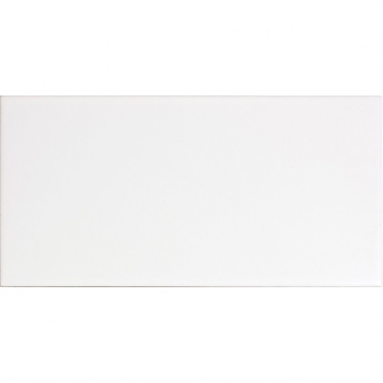 Unicolor Plaqueta Blanco Mate 7,5x15cm FABRESA płytka ceramiczna